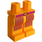 LEGO Bright Light Orange Legs with Belt and Large Striped Pockets of Clown (3815)