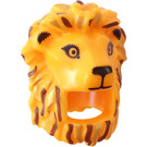 LEGO Bright Light Orange Lion Costume Head Cover (68517)