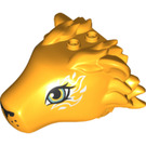 LEGO Bright Light Orange Lion Head (36725)