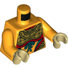 LEGO Orange clair brillant Minifig Torse (973 / 76382)