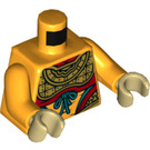 LEGO Helder lichtoranje Minifiguur Torso (973 / 76382)