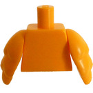 LEGO Leuchtendes helles Orange Minifigur Torso mit Bright Licht Orange Vogel Flügel (973)