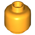 LEGO Helles Licht Orange Minifigure Kopf (Einbau-Vollbolzen) (3274 / 3626)