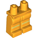LEGO Helder Lichtoranje Minifigure Heupen en benen met Decoratie (3815 / 56265)