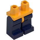 LEGO Helder lichtoranje Minifiguur Heupen met Dark Blauw Poten (3815 / 73200)