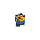 LEGO Bright Light Orange Minion Body, Blue Overalls, M Logo print