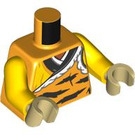 LEGO Helles Licht Orange Affe King Minifig Torso (973 / 76382)