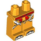 LEGO Helles Licht Orange Affe King Minifigure Hüften und Beine (73200 / 105636)