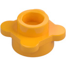 LEGO Orange clair brillant assiette 1 x 1 Rond avec Fleur Pétales (28573 / 33291)