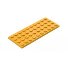 LEGO Bright Light Orange Plate 4 x 10 (3030)