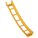 LEGO Bright Light Orange Rail 2 x 16 x 6 Inverted Bow with 3.2 Shaft (26559)