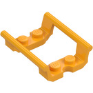 LEGO Naranja claro brillante Vía 2 x 4 (80562)