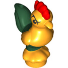 LEGO Helder Lichtoranje Rooster met Green en Oranje (32994)