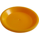 LEGO Bright Light Orange Round Dish