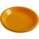 LEGO Lysorange Rund Dish