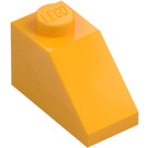 LEGO Arancione chiaro brillante Pendenza 1 x 2 (45°) (3040 / 6270)