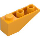 LEGO Lysorange Skråning 1 x 3 (25°) Inverteret (4287)