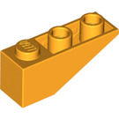 LEGO Helder Lichtoranje Helling 1 x 3 (25°) Omgekeerd (4287)