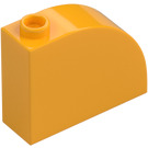 LEGO Klar Ljus Orange Backe 1 x 3 x 2 Böjd (33243)