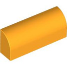 LEGO Orange clair brillant Pente 1 x 4 Incurvé (6191 / 10314)