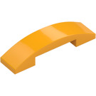 LEGO Bright Light Orange Slope 1 x 4 Curved Double (93273)