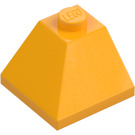 LEGO Bright Light Orange Slope 2 x 2 (45°) Corner (3045)