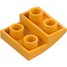 LEGO Bright Light Orange Slope 2 x 2 x 0.7 Curved Inverted (32803)