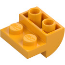 LEGO Bright Light Orange Slope 2 x 2 x 1 Curved Inverted (1750)