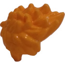 LEGO Bright Light Orange Spiky Hair (18228 / 98385)