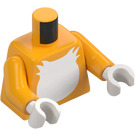 LEGO Leuchtendes helles Orange Tails Minifigur Torso (973 / 76382)