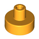 LEGO Orange clair brillant Tuile 1 x 1 Rond avec Hollow Barre (20482 / 31561)