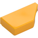 LEGO Bright Light Orange Tile 1 x 2 45° Angled Cut Right (5092)