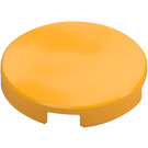 LEGO Bright Light Orange Tile 2 x 2 Round with Bottom Stud Holder (14769)