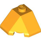 LEGO Bright Light Orange Wedge 2 x 2 (45°) Corner (13548)