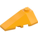 LEGO Lysorange Kile 2 x 4 Tredobbelt Venstre (43710)