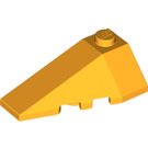 LEGO Helles Licht Orange Keil 2 x 4 Verdreifachen Links (43710)