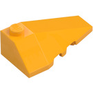 LEGO Bright Light Orange Wedge 2 x 4 Triple Right (43711)