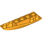 LEGO Bright Light Orange Wedge 2 x 6 Double Inverted Left (41765)