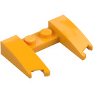 LEGO Bright Light Orange Wedge 3 x 4 x 0.7 with Cutout (11291 / 31584)