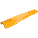 LEGO Bright Light Orange Wedge 4 x 16 Triple Curved (45301 / 89680)