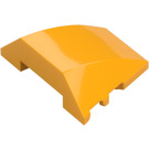 LEGO Bright Light Orange Wedge Curved 3 x 4 Triple (64225)