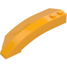 LEGO Bright Light Orange Wedge Curved 3 x 8 x 2 Right (41749 / 42019)