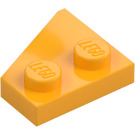 LEGO Naranja claro brillante Cuña Placa 2 x 2 Ala Derecha (24307)