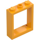 LEGO Světle oranžová Rám okna 1 x 3 x 3 (51239)