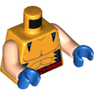 LEGO Helles Licht Orange Wolverine Minifig Torso (973 / 76382)