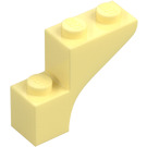 LEGO Kirkkaanvaaleankeltainen Kaari 1 x 3 x 2 (88292)