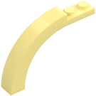 LEGO Bright Light Yellow Arch 1 x 6 x 3.3 with Curved Top (6060 / 30935)