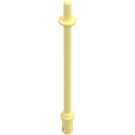 LEGO Bright Light Yellow Bar 7.6 with Stop with Rounded End (2714)