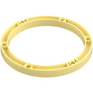 LEGO Bright Light Yellow Beam Circle 11 x 11 (77107)