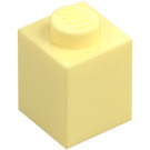 LEGO Světle žlutá Kostka 1 x 1 (3005 / 30071)